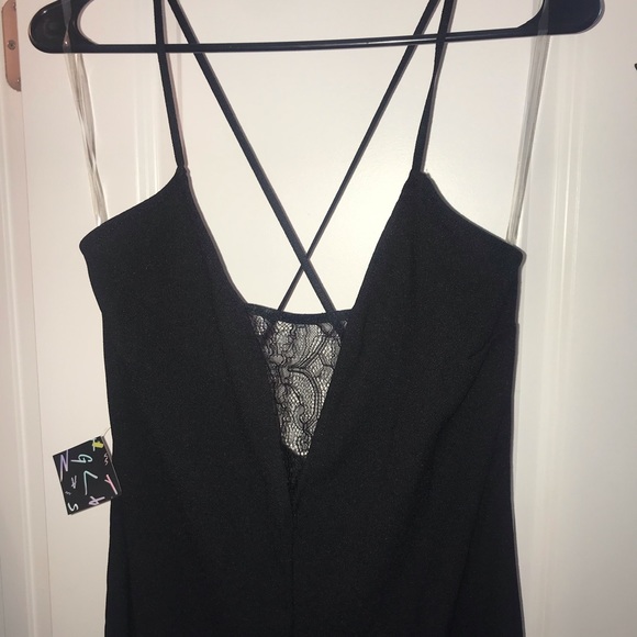 Nasty Gal Black Lace Jumpsuit - Picture 4 of 12